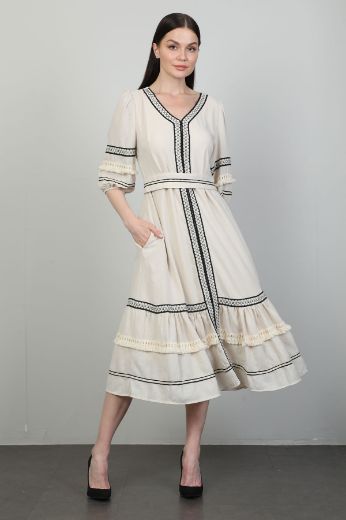 Изображение Dozza Fashion 2500 БЕЖЕВЫЙ Женское Платье