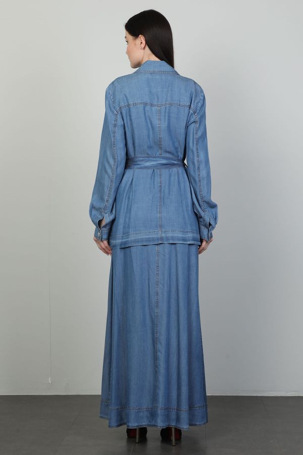 Picture of Lasagrada K9395 BLUE Women Suit