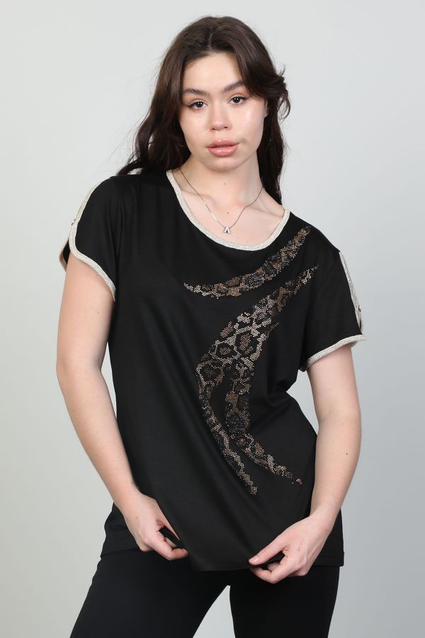 Picture of First Orme 347 BLACK Women Blouse