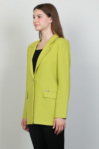 Fimore 5583-7 ACIK YESIL Kadın Ceket resmi