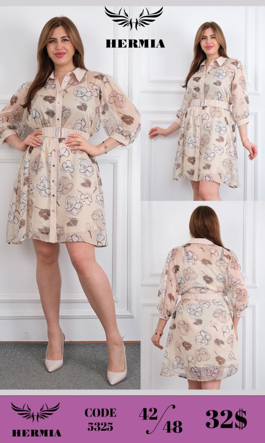 Изображение Hermia 5325xl ВИЗОН Женское платье большого размера 