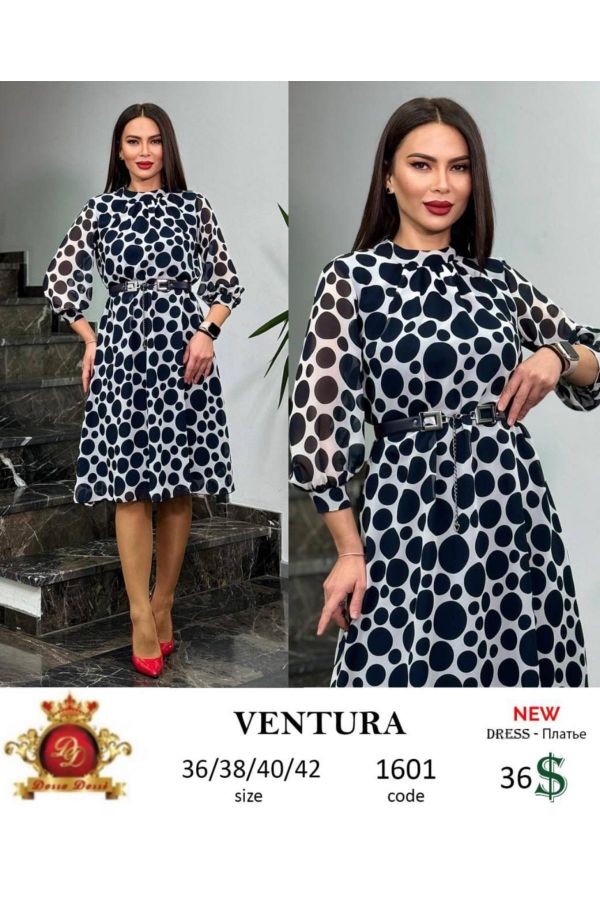 Ventura 1601 SIYAH Kadın Elbise resmi