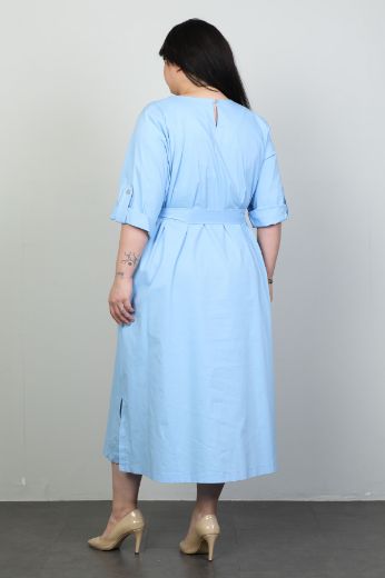 Ventura 6423xl MAVI Büyük Beden Kadın Elbise resmi
