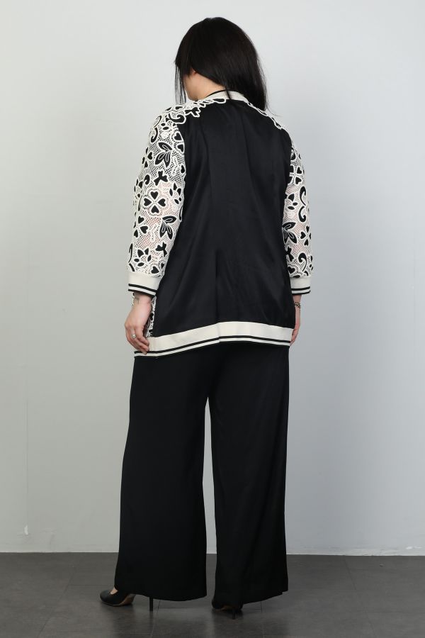 Picture of Dalida 47048xl BLACK Plus Size Women Suit