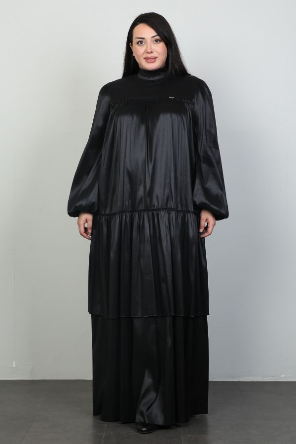 Picture of Nexx 30252xl BLACK Plus Size Women Dress 