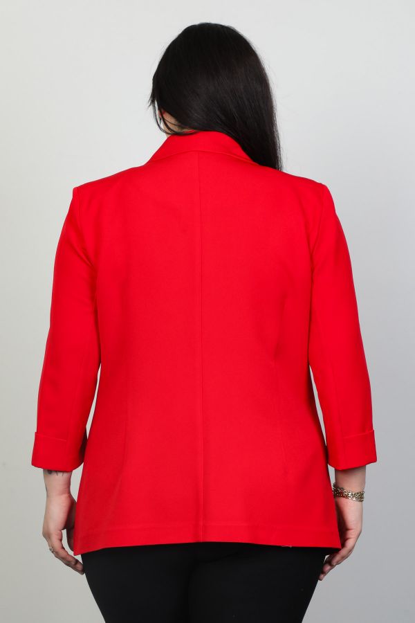 Picture of Pizara Line 76190xl RED Plus Size Women Jacket 