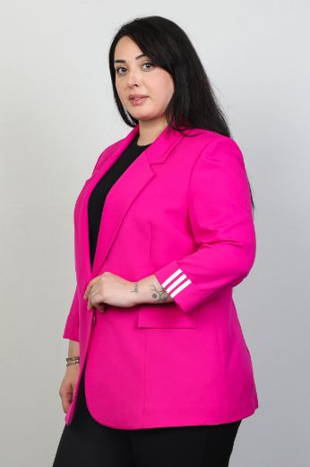 Picture of Pizara Line 76190xl PINK Plus Size Women Jacket 