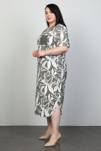 Ventura 6440xl YESIL Büyük Beden Kadın Elbise resmi
