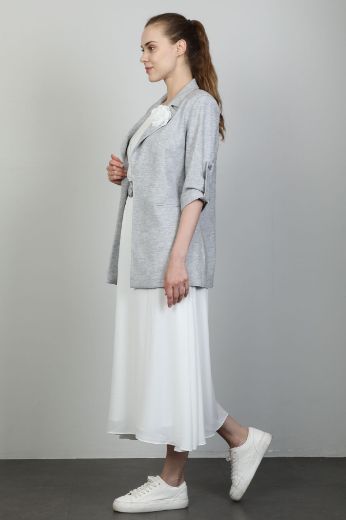 Picture of Sandrom 9683 GREY Women Dress