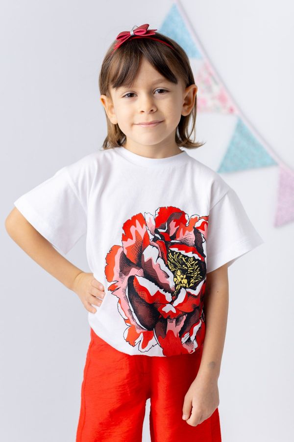 Picture of Zeyland 241Z4TSJ51 RED Girl T-Shirt