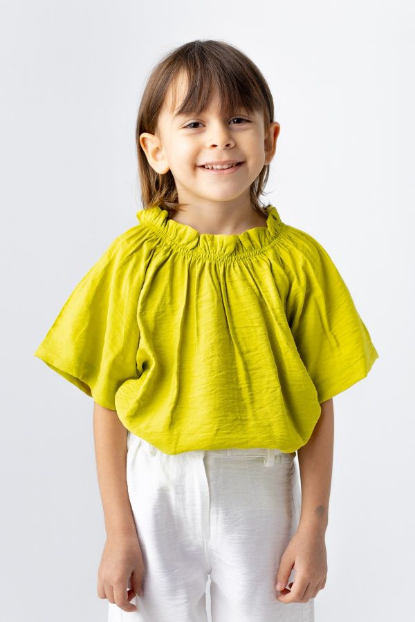 Picture of Zeyland 241Z4YZD83 GREEN Girl Blouse