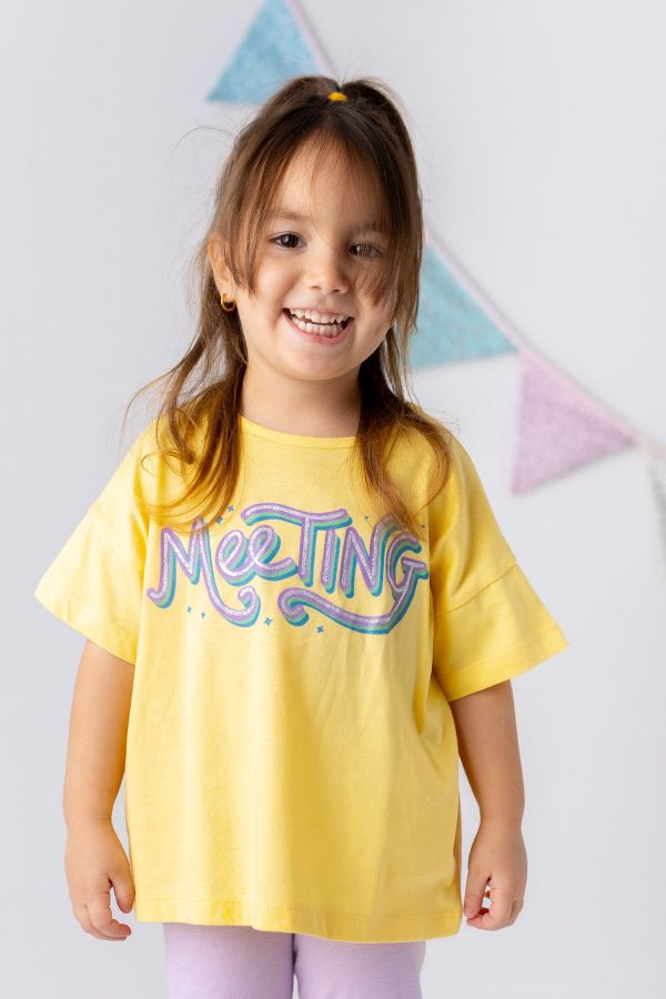 Zeyland 241Z4BEH52 SARI Kız Çocuk T-Shirt resmi