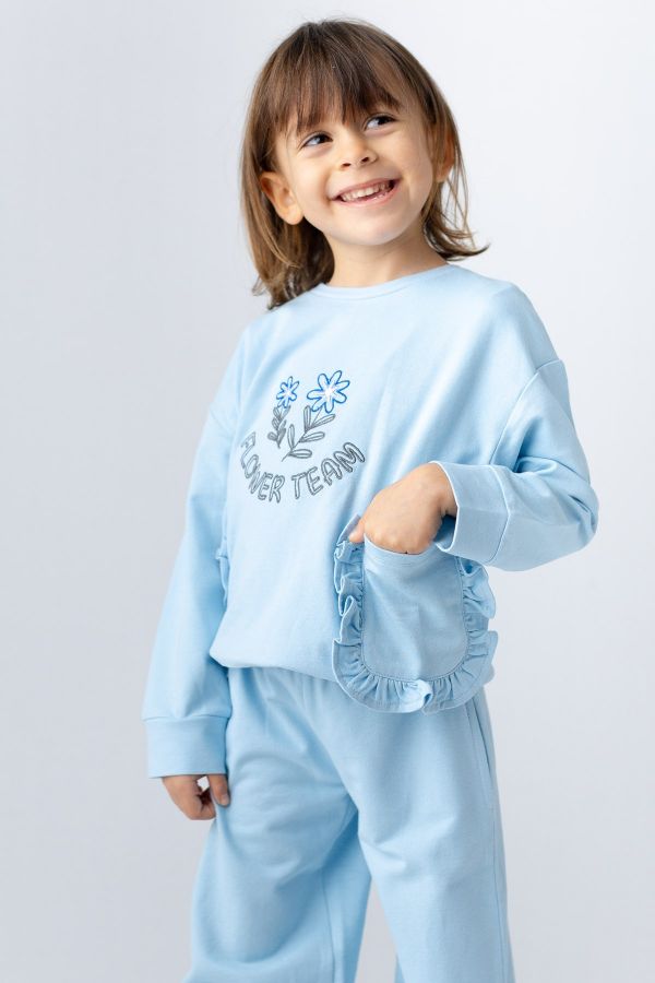 Zeyland 241Z4SDZ61 MAVI Kız Çocuk Sweatshirt resmi