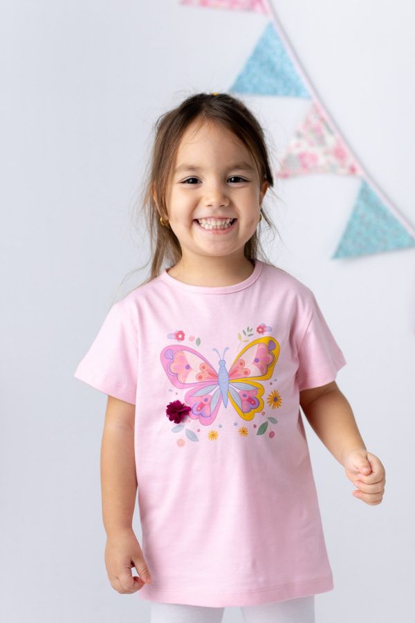 Picture of Zeyland 241M2BID54 PINK Baby T-Shirt