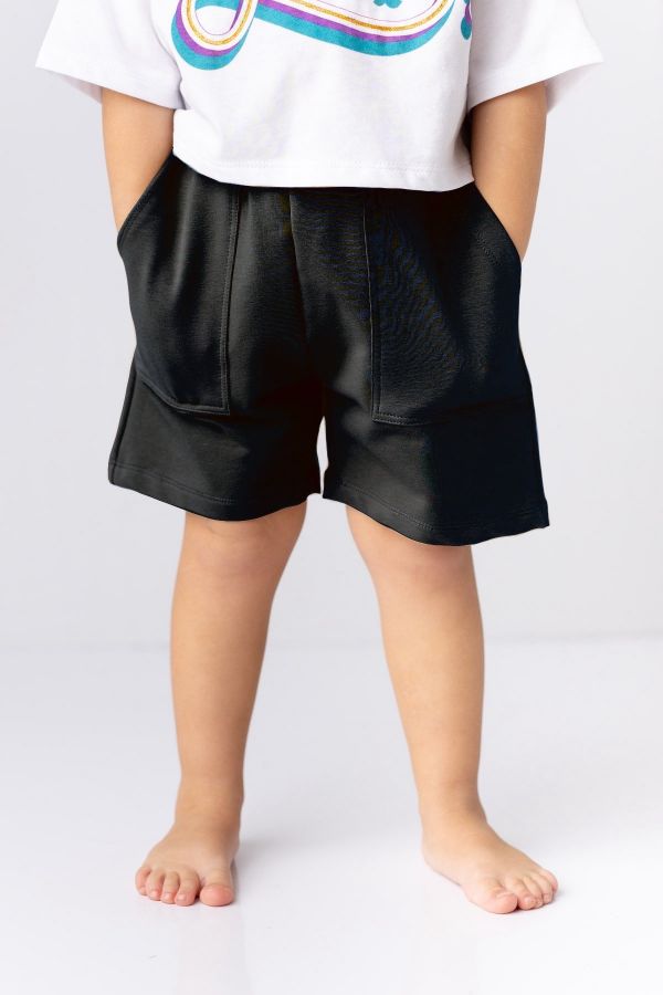 Picture of Zeyland 241Z3YZD07 BLACK Boy Shorts