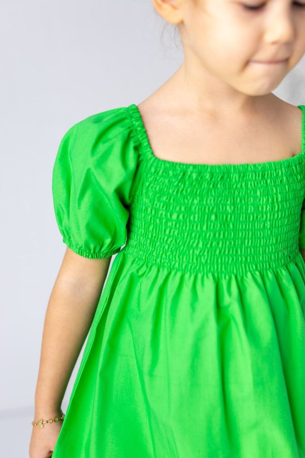Picture of Zeyland 241Z4YZD31 GREEN Girl Dress