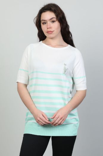 First Orme 3054 SU YESILI Kadın T-Shirt resmi