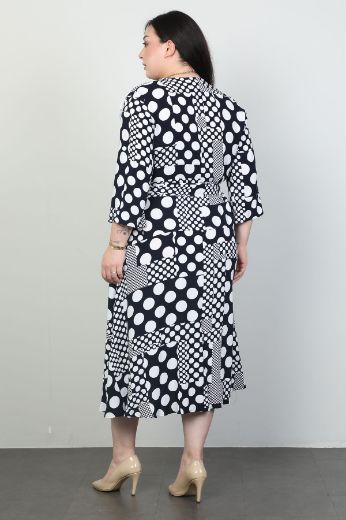 Picture of Roguee 24Y-2190xl PATTERN Plus Size Women Dress 