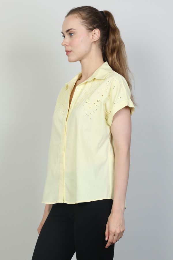 Picture of Aras 11595 YELLOW Women Blouse