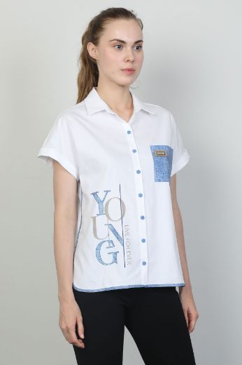 Aras 11505 EKRU Kadın Gömlek resmi