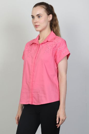 Picture of Aras 11595 PINK Women Blouse