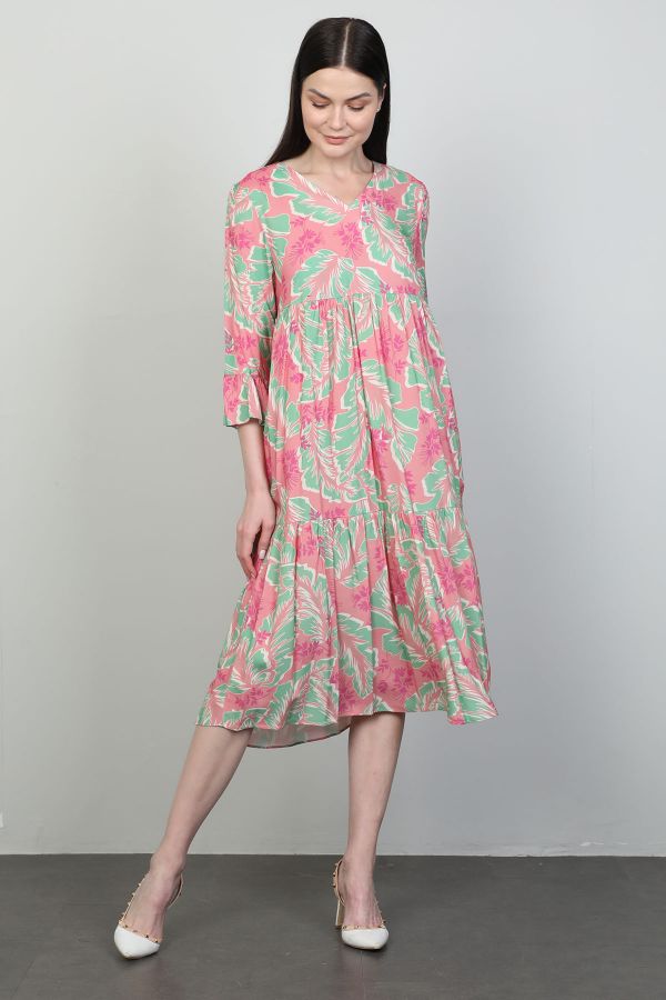 Picture of Lome LM05 PINK Women Dress