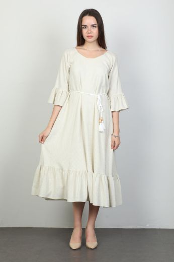 Picture of Lome LM06 BEIGE Women Dress