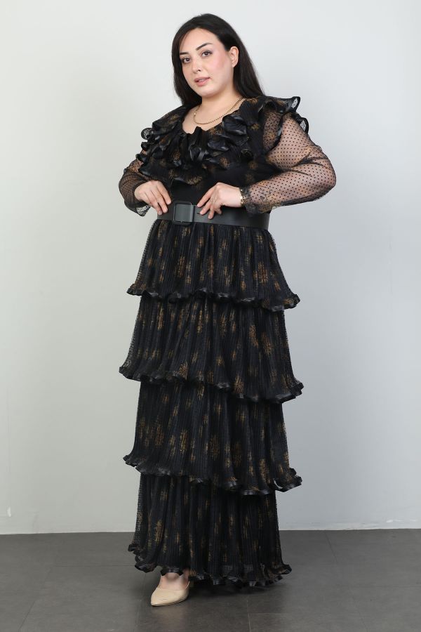 Изображение Nexx 30722xl ЧЕРНЫЙ Женское платье большого размера 