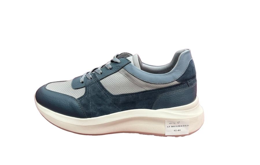 Bestina Shoes 127 K.F. MAVİ-S.06-N.33-S.31 SCK AST ST Erkek Spor Ayakkabı resmi