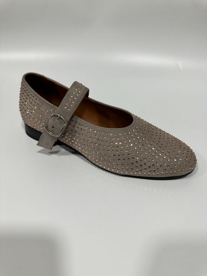 Picture of Selfiron 049 VİZON  SÜET TBN JURDAN ST Women Daily Shoes