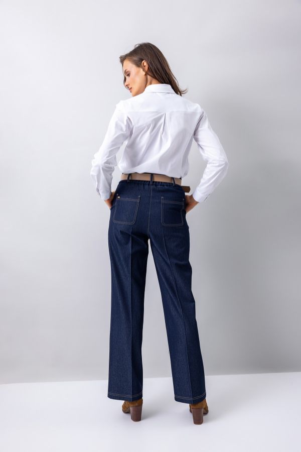 Vivento P-5201 LACIVERT Kadın Pantolon resmi