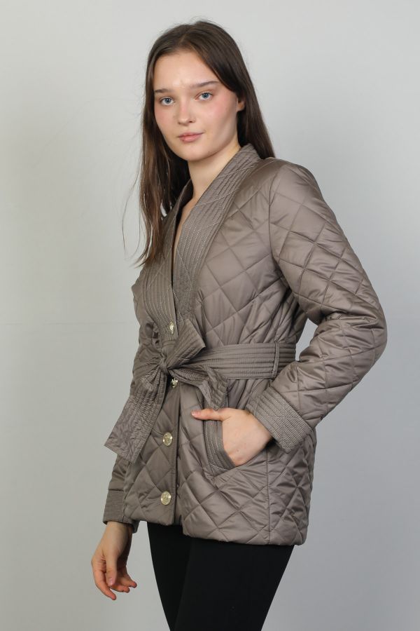 Lasagrada K2108 KAHVERENGI Kadın Ceket resmi