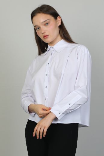 Picture of Seul 53090 ECRU Women Blouse