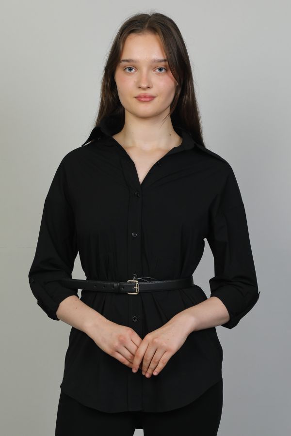 Picture of Seul 53094 BLACK Women Blouse