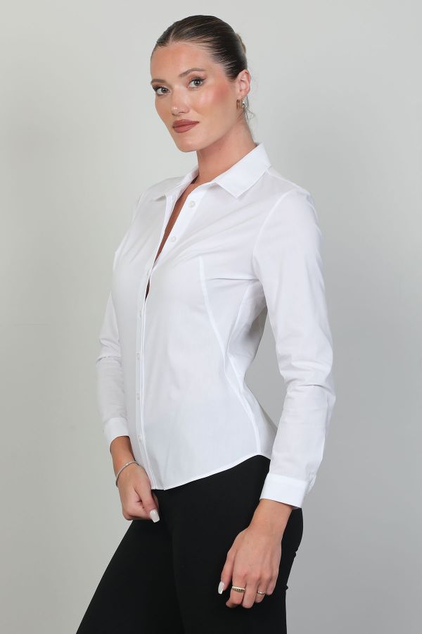 ROXELAN RB5911 EKRU Kadın Bluz resmi
