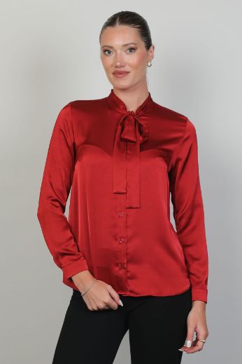 Picture of ROXELAN RB3097 RED Women Blouse