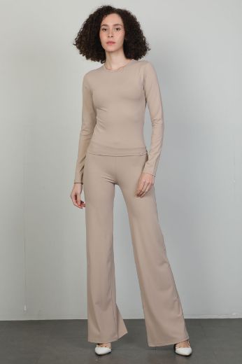 Picture of Candy Angels E505 BEIGE Women Suit