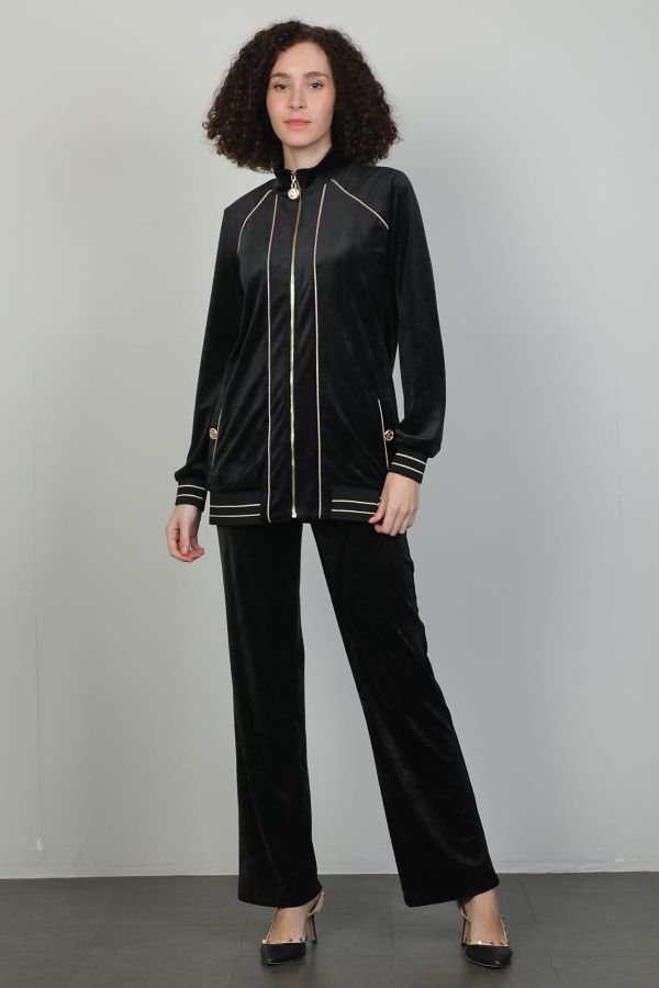 Picture of Lasagrada L19850 BLACK Women Suit