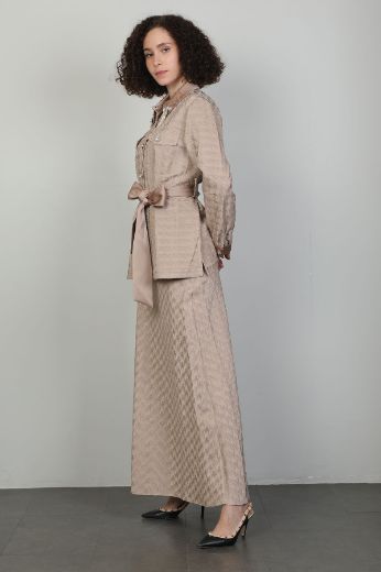Picture of Lasagrada K9382 BEIGE Women Suit