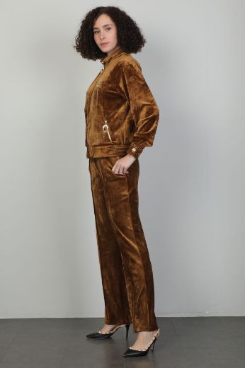 Picture of Lasagrada L19688 CAMEL Women Suit