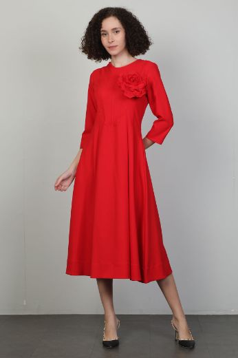 Picture of Mira Mia K256000 RED Women Dress