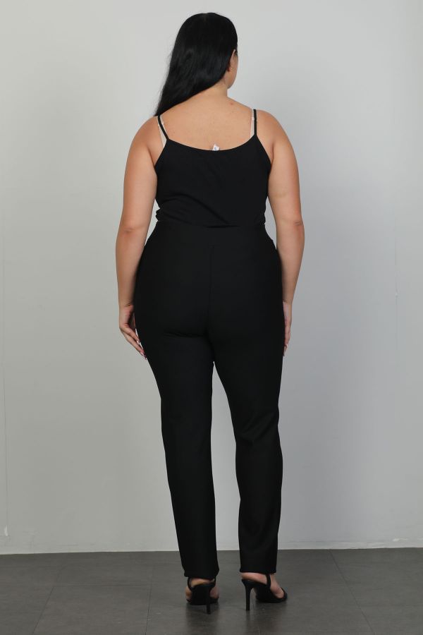 Picture of Extenzi 1259xl BLACK Plus Size Women Pants 