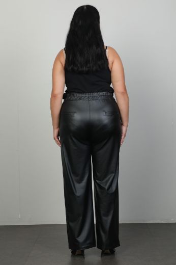 Picture of Extenzi 1306xl BLACK Plus Size Women Pants 