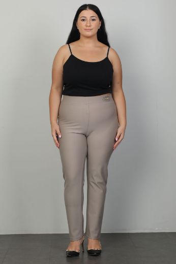 Picture of Extenzi 1259xl MINK Plus Size Women Pants 