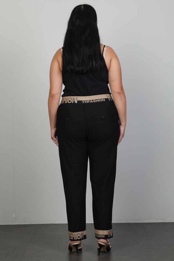 Picture of Extenzi 1364xl BLACK Plus Size Women Pants 