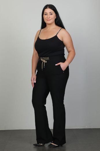 Picture of Extenzi 3900xl BEIGE Plus Size Women Pants 