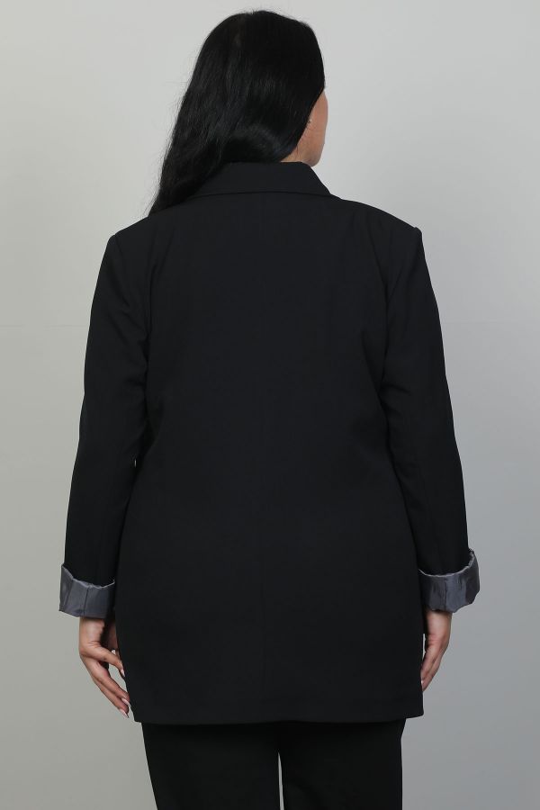 Picture of Pizara Line 78200xl BLACK Plus Size Women Jacket 