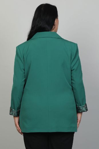 Picture of Pizara Line 78020xl GREEN Plus Size Women Jacket 