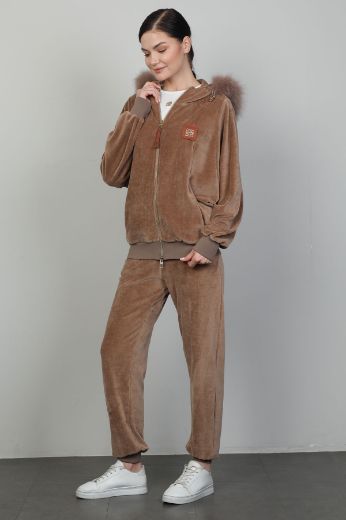 Picture of Candy Angels E824 BROWN Women Suit