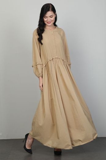 Picture of Nexx 31017 BEIGE Women Dress